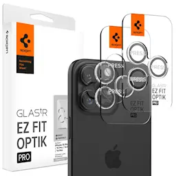 iPhone 16 Pro EZ Fit Optik Pro Lens Protector (2-pack) Crystal Clear