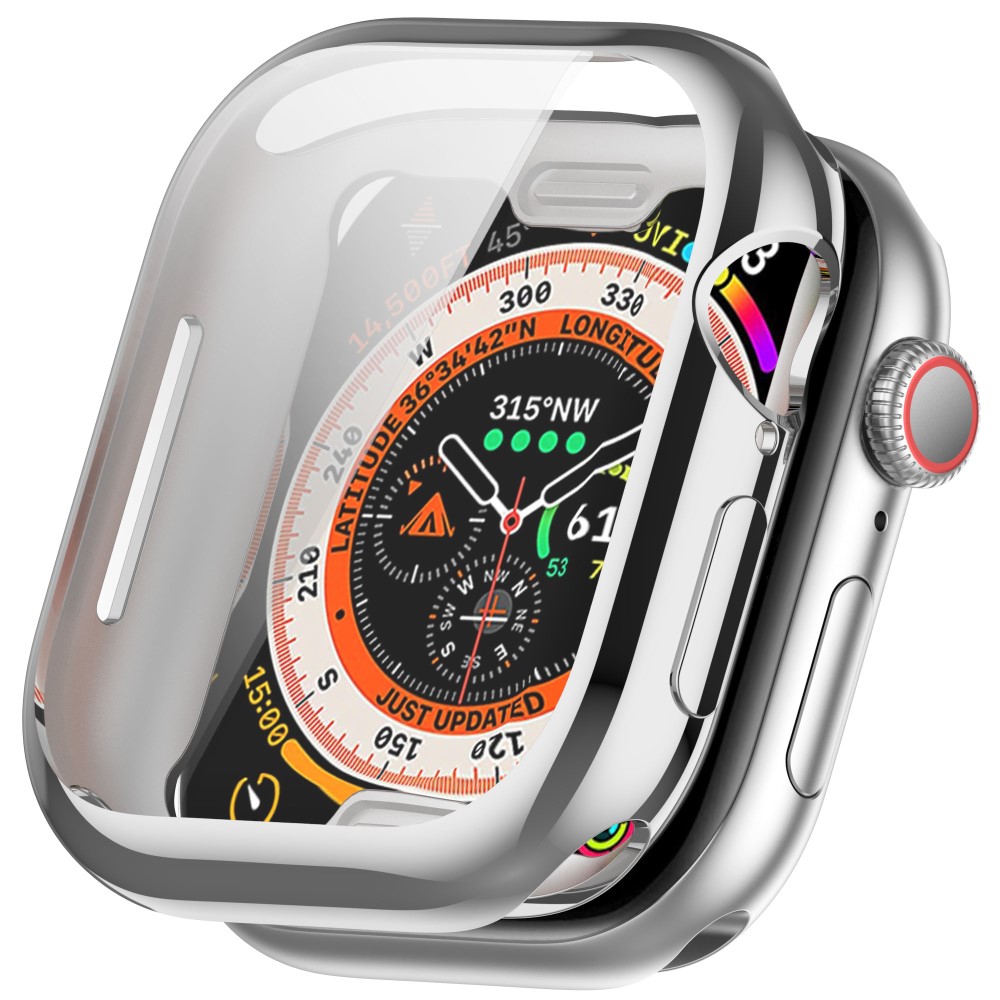 Full Protection Case Apple Watch Series 10 42mm sølv - Deksel