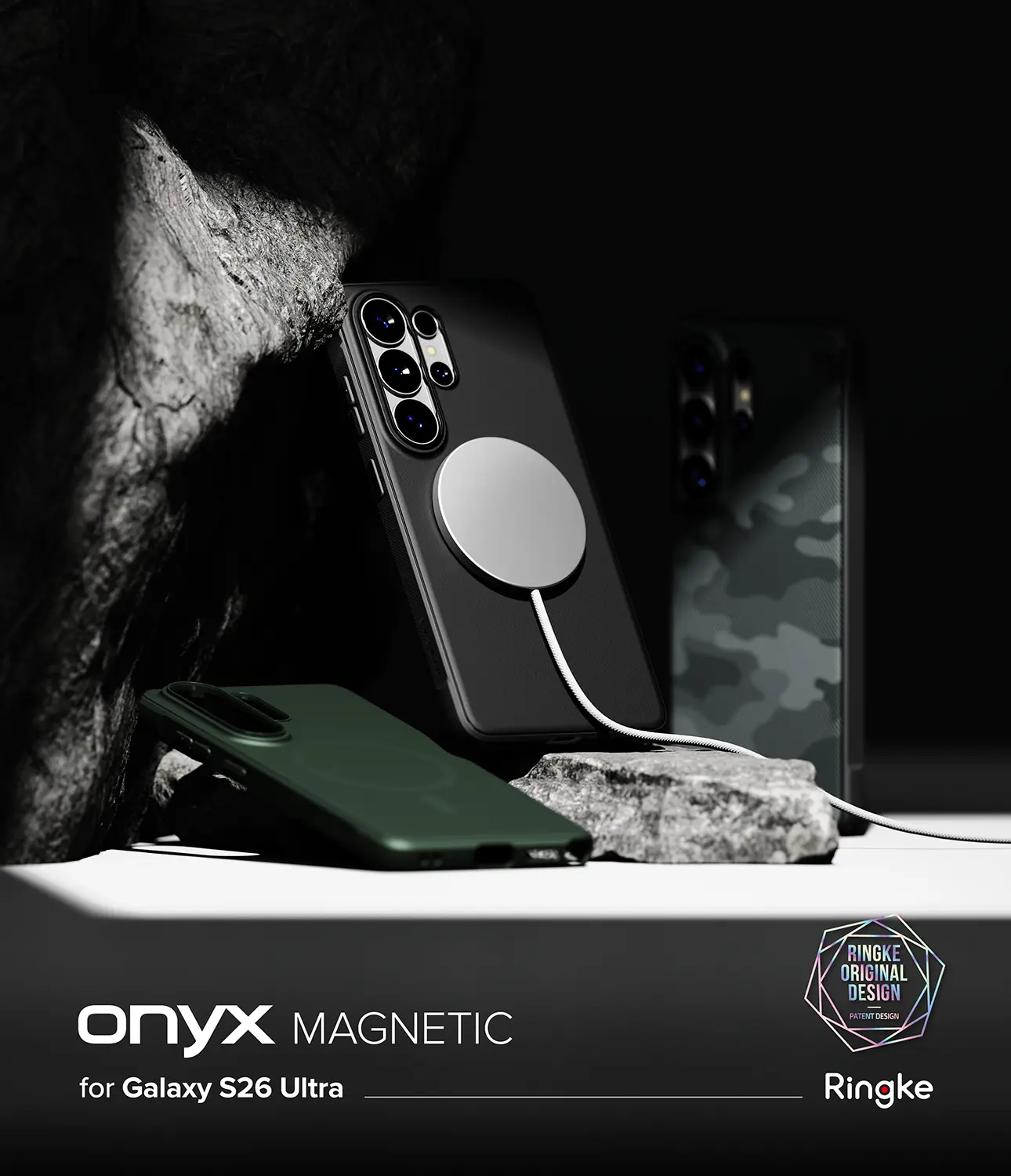 Onyx Magnetic Case Samsung Galaxy S26 Ultra Dark Green