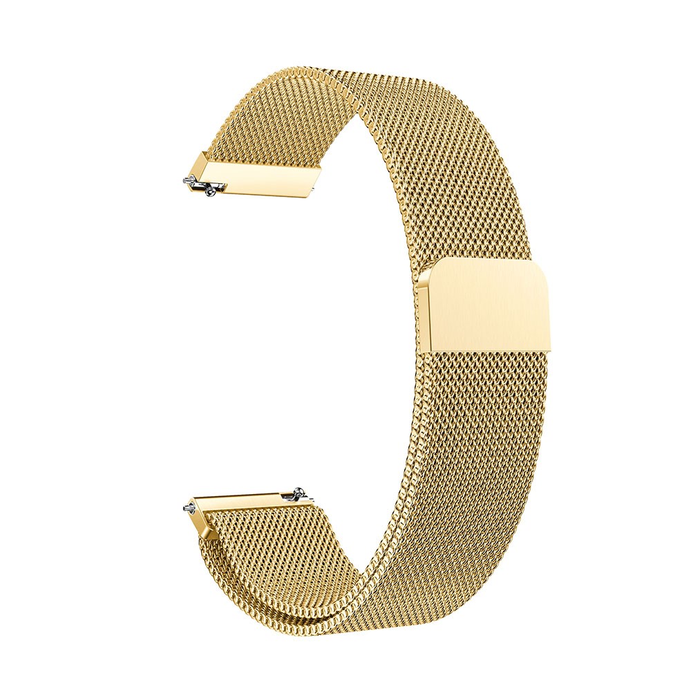 Garmin Forerunner 570 47mm Reim Milanese Loop Gull - Luksuriøst armbånd med magnetisk lukking - Rustfritt stål