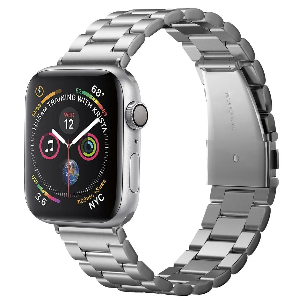 Apple Watch Ultra 49mm 3rd Gen Metalarmlånd Modern Fit, Sølv