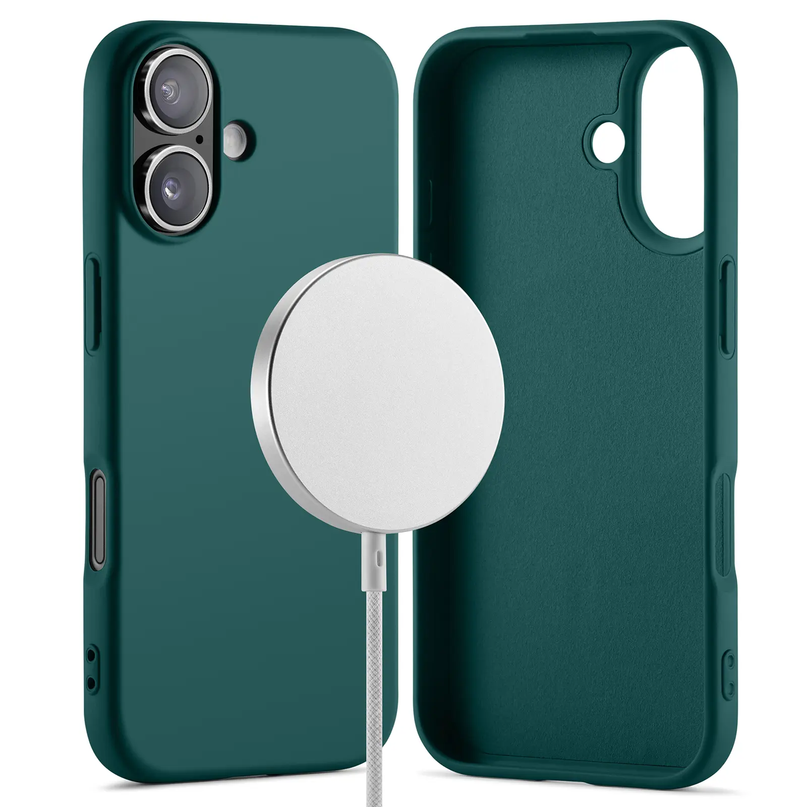 TPU Cover MagSafe iPhone 17 Mørkegrøn