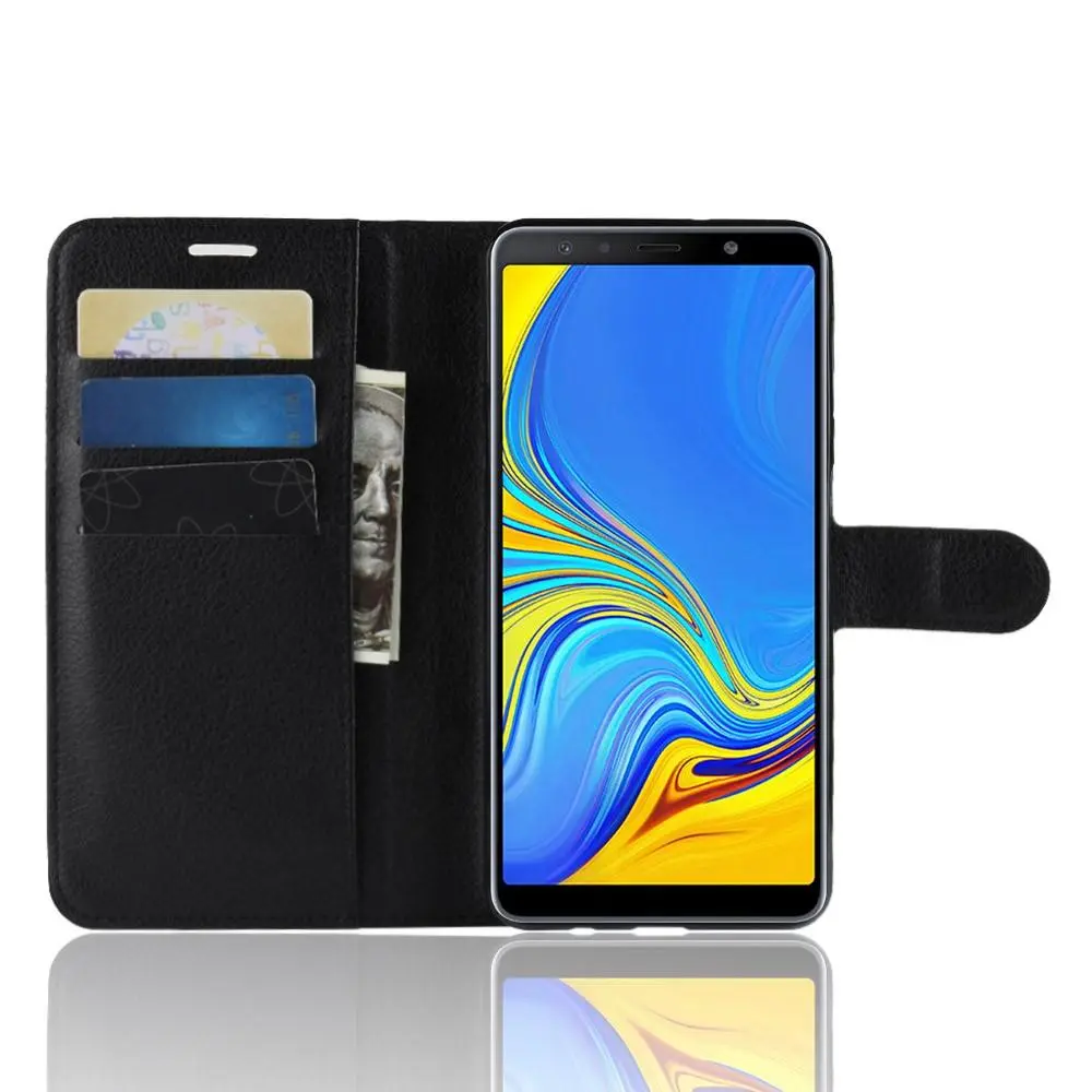 Mobilfodral Samsung Galaxy A7 2018 Svart
