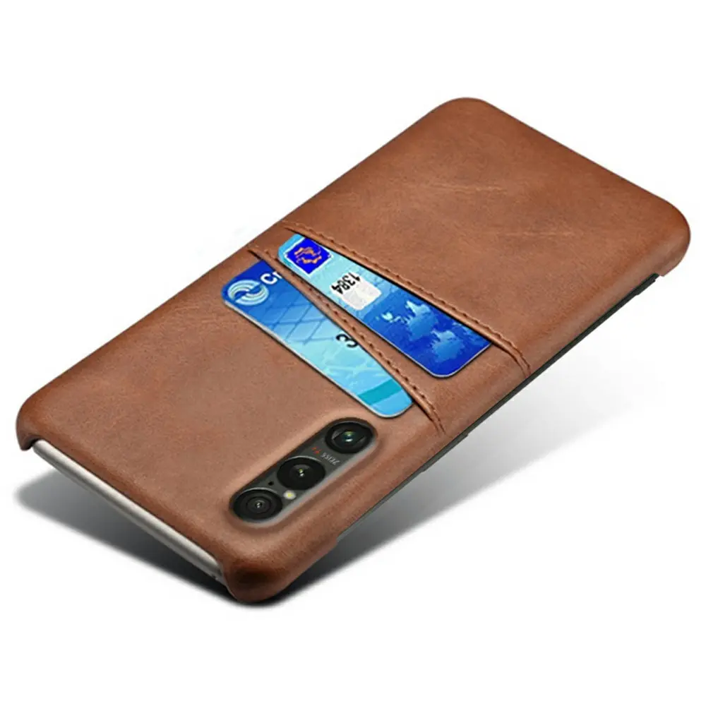 Card Slots Case Sony Xperia 1 VII Brun