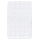 Mobilholder med dobbeltsidede sugekopper hvid