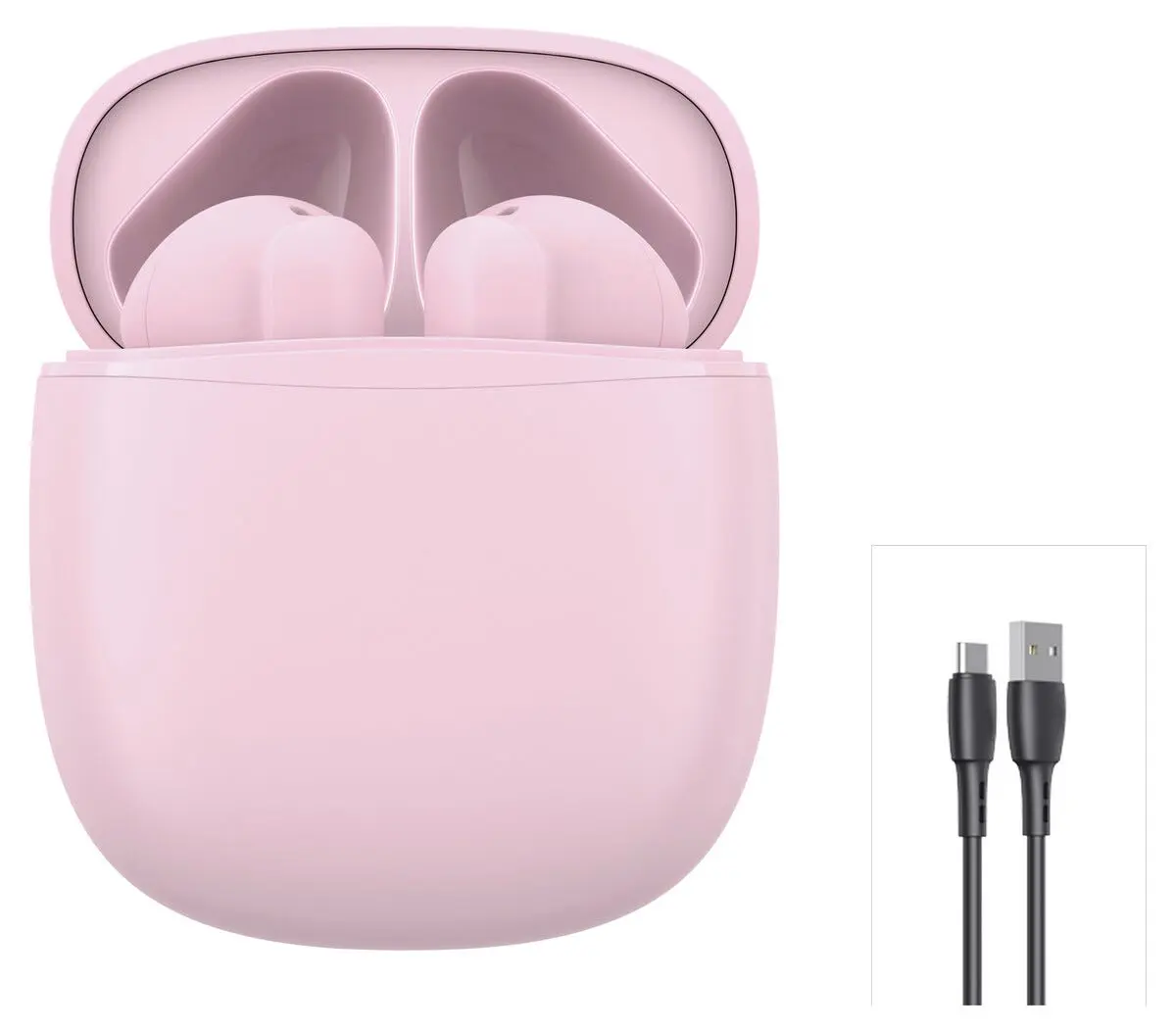 Tenorite True Wireless Trådlösa hörlurar in-ear Rosa