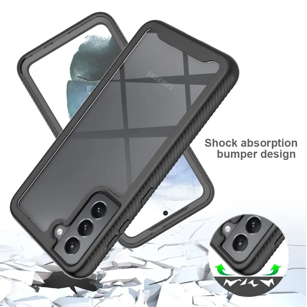 Full Protection Case Samsung Galaxy S21 FE Svart