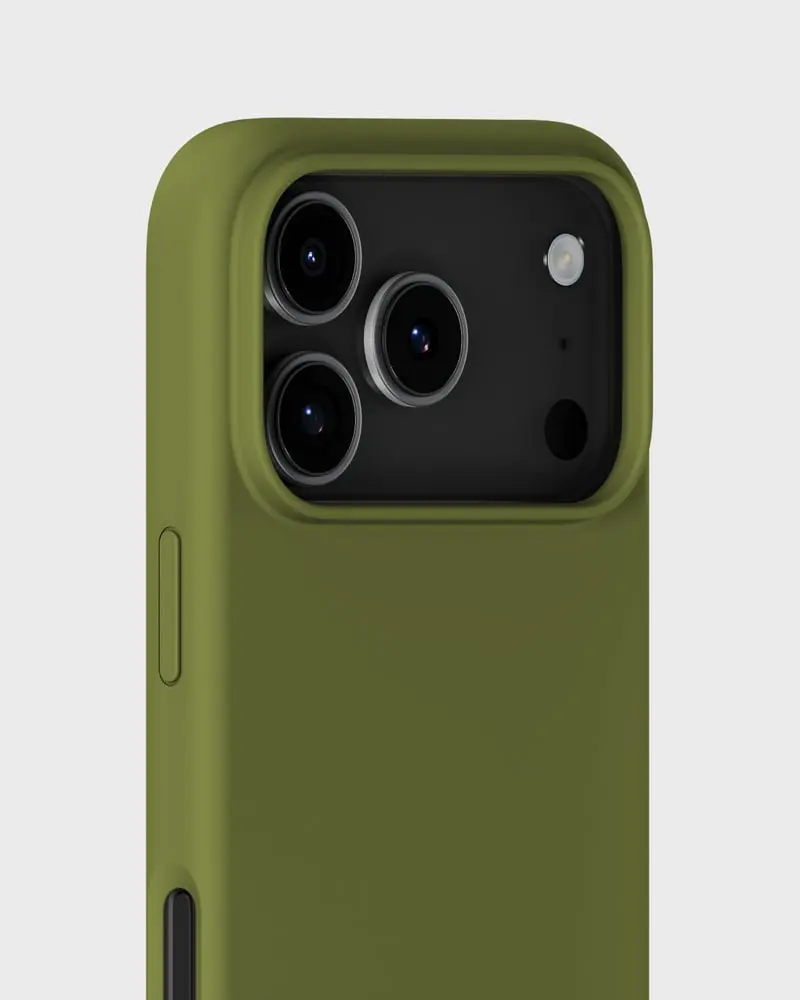 Silikonskal iPhone 18 Pro Max Pickled Green