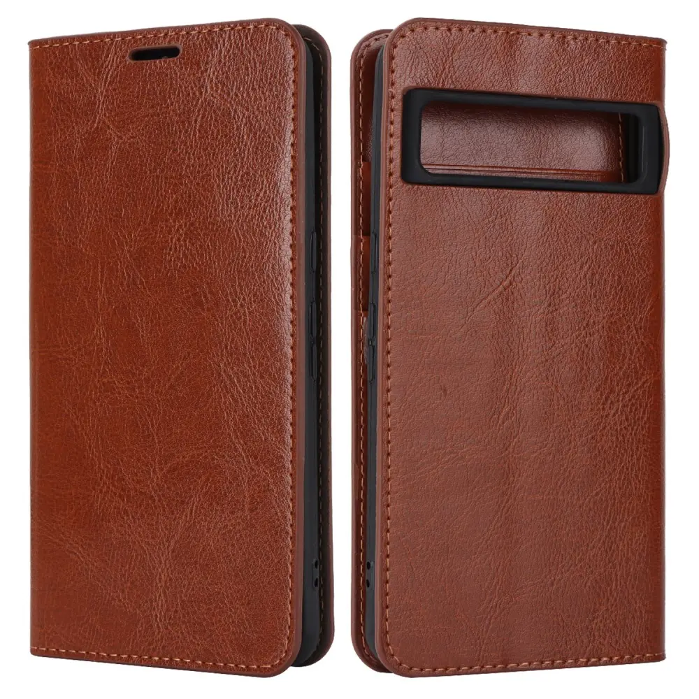 Mobiltaske Ægte Læder Google Pixel 8 Pro Brun