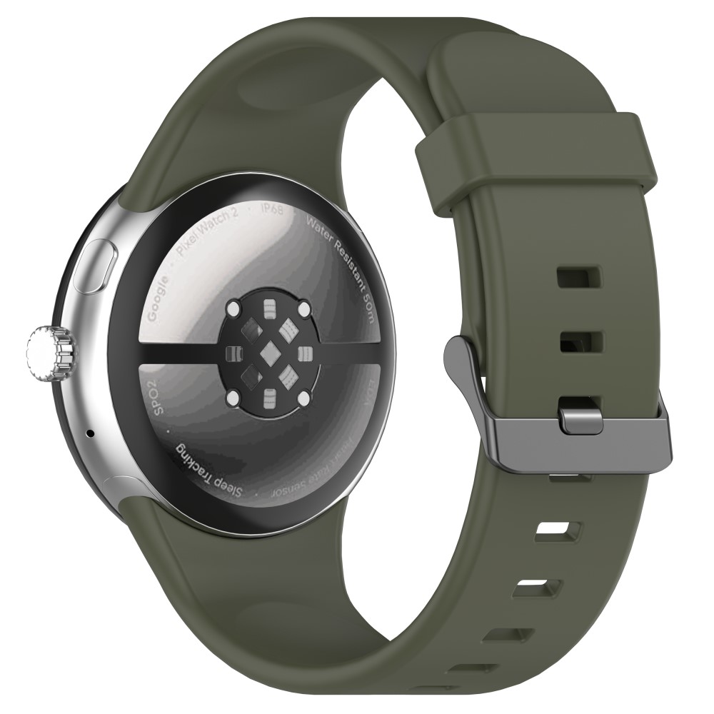 Silikoniranneke Google Pixel Watch 4 45mm Vihreä