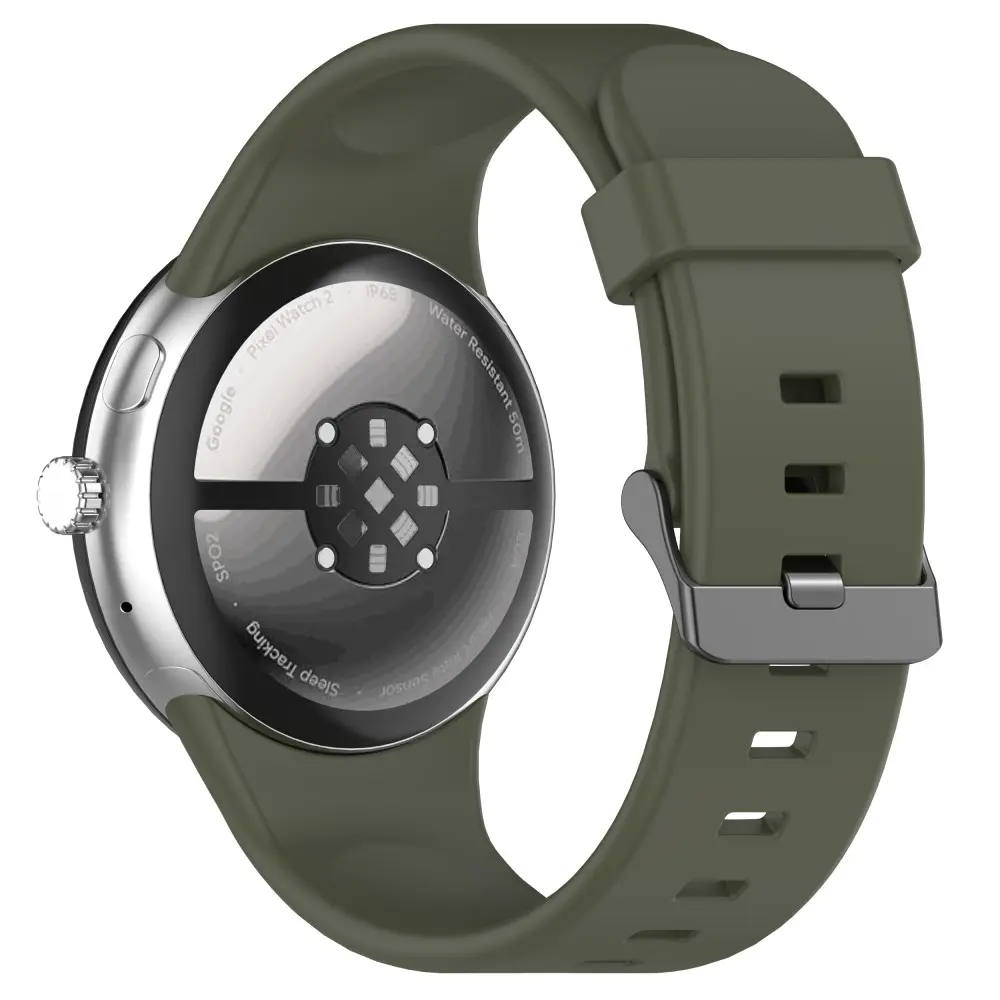 Rem af silikone til Google Pixel Watch 4 45mm Grøn