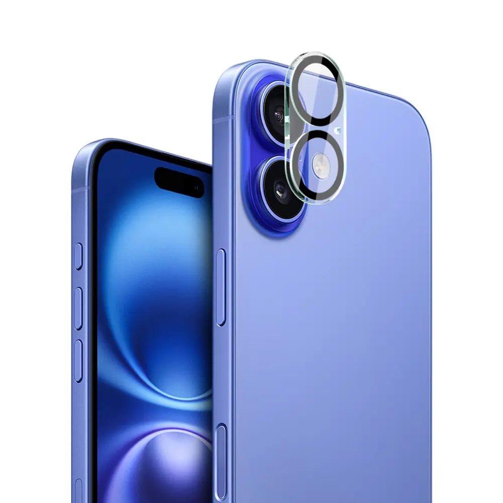 Hærdet Glas Linsebeskytter iPhone 17 Gennemsigtig