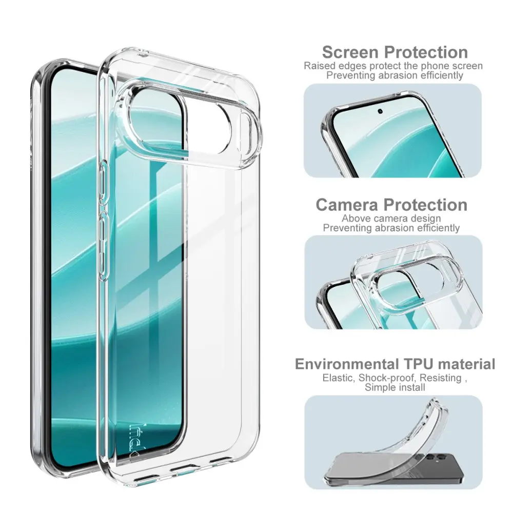 TPU Case Google Pixel 10 Pro XL Genomskinlig