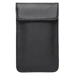 Signalblokerende mobiltaske, Sort
