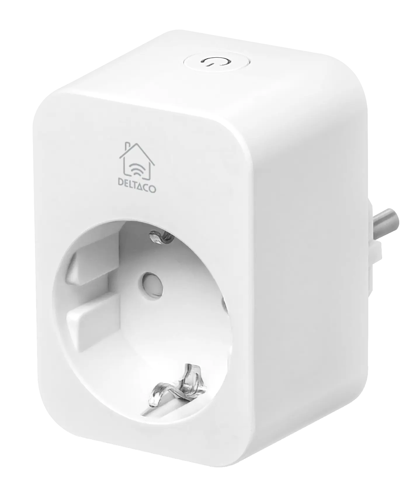 Smart WiFi-strømbryter med energiovervåking 16A, Hvid
