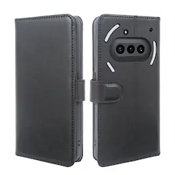 Ægte Læderetui Nothing Phone 3a Sort