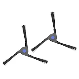 2-pak Sidebørster - passer til Ecovacs Deebot X2 Omni Sort