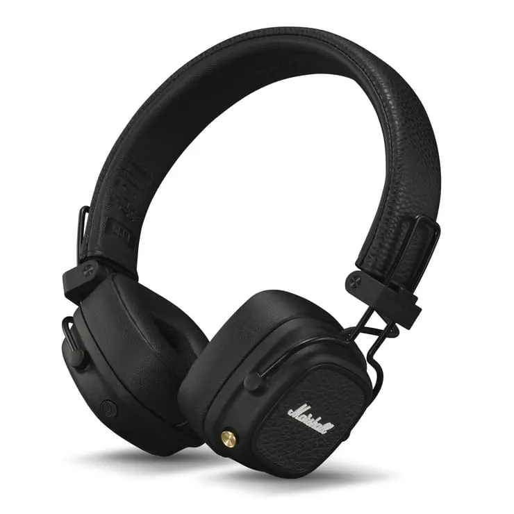 Major V Trådlösa on-ear hörlurar, Black