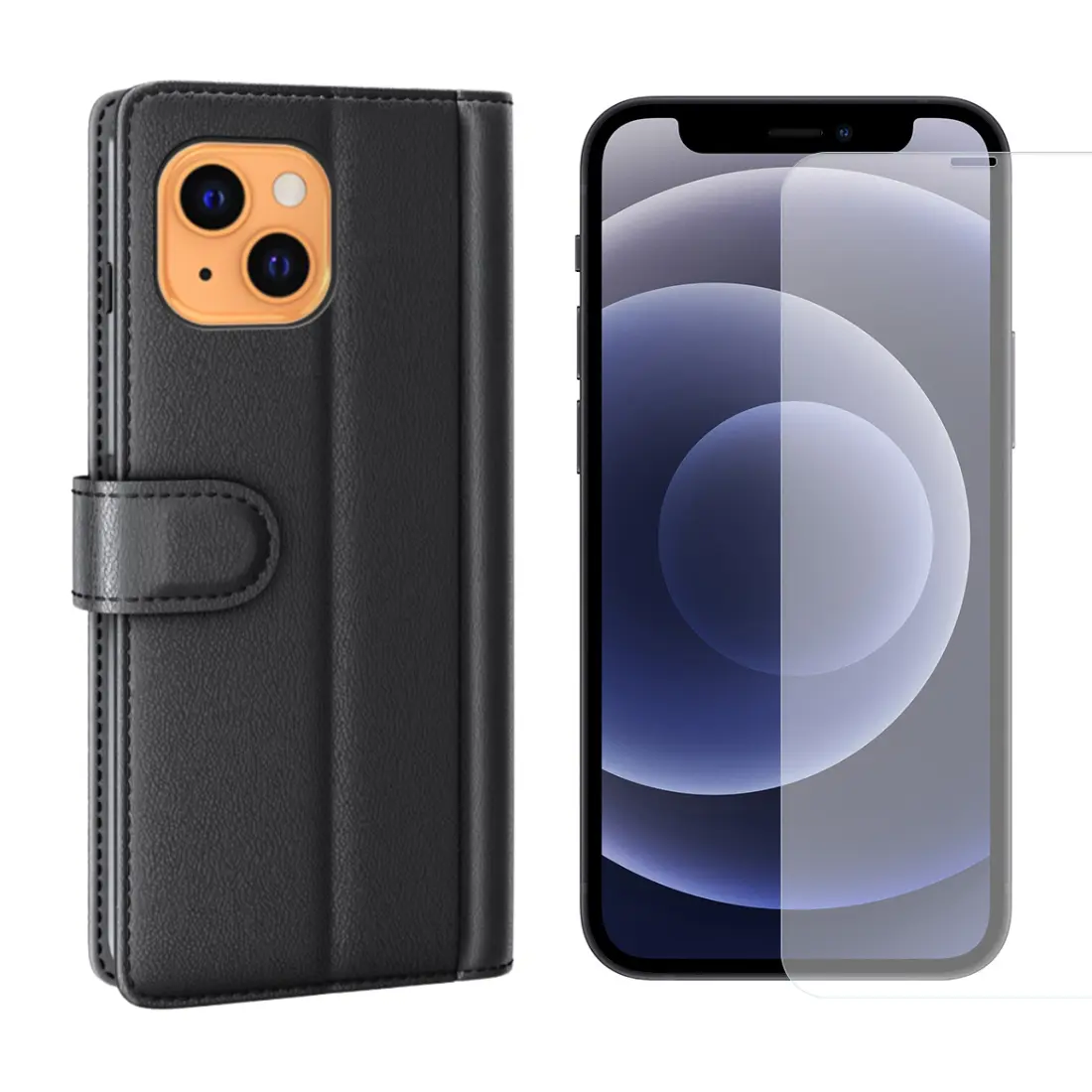 iPhone 13 Kit med Fodral och Skärmskydd