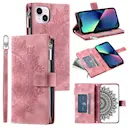 Pung Taske iPhone 13 Mini Mandala lyserød