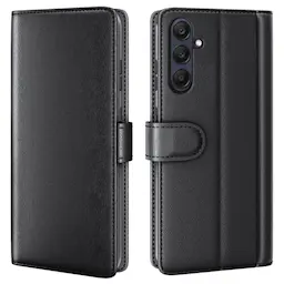 Ægte Læderetui Samsung Galaxy A26 Sort
