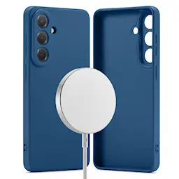Samsung Galaxy S26 MagSafe mobilcover i TPU, Mørkeblå