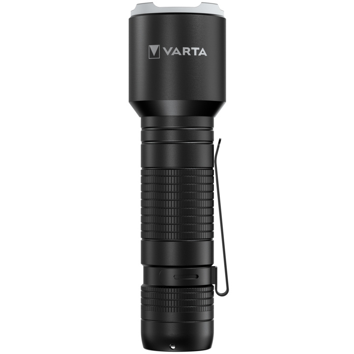 VARTA Lommelykt Aluminium Light F30 Pro, Svart