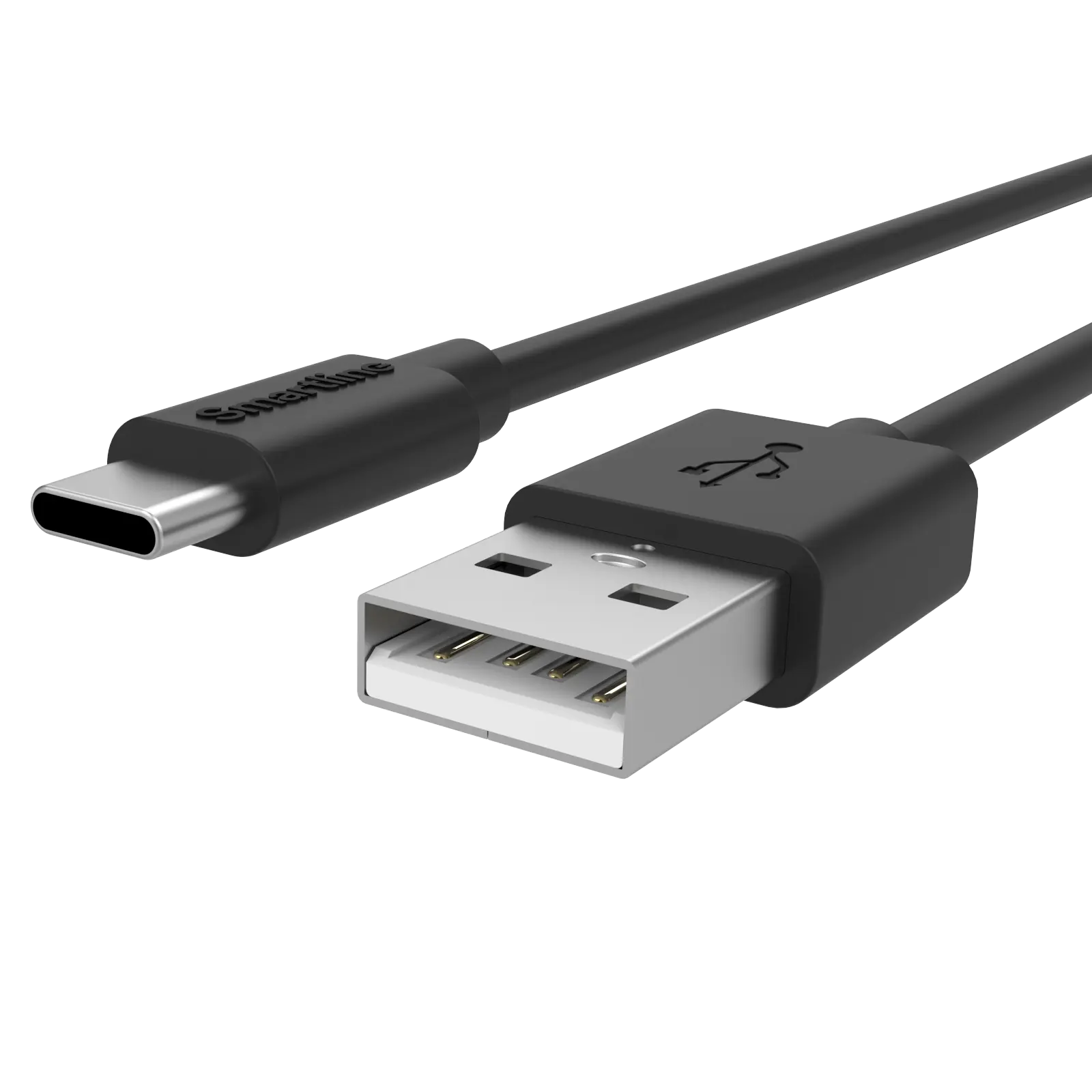 USB-kabel USB-C 1m Svart