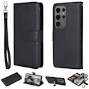 Magnetisk Wallet Samsung Galaxy S25 Ultra sort