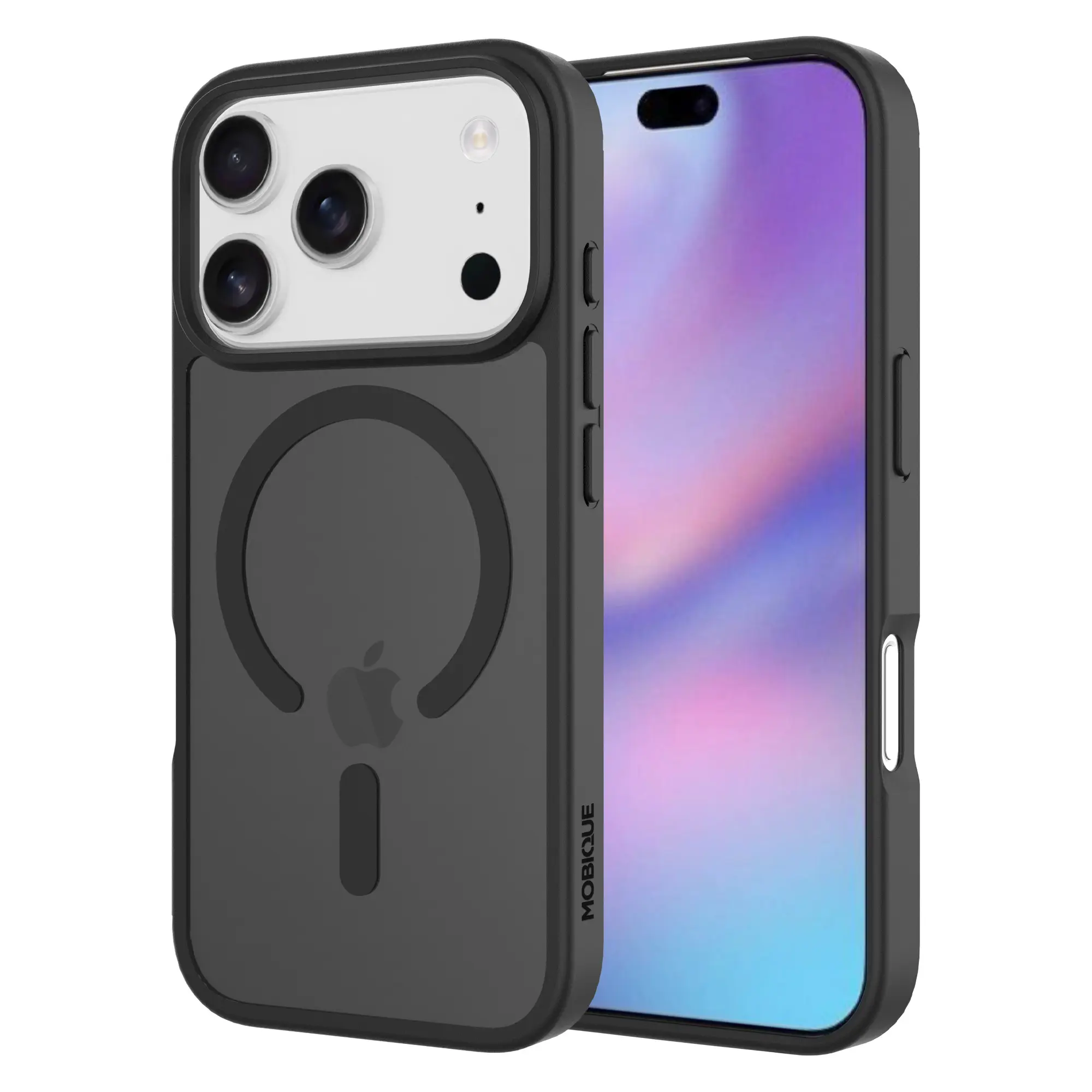 Magnetic Hybrid Skal iPhone 17 Pro Frosted Black