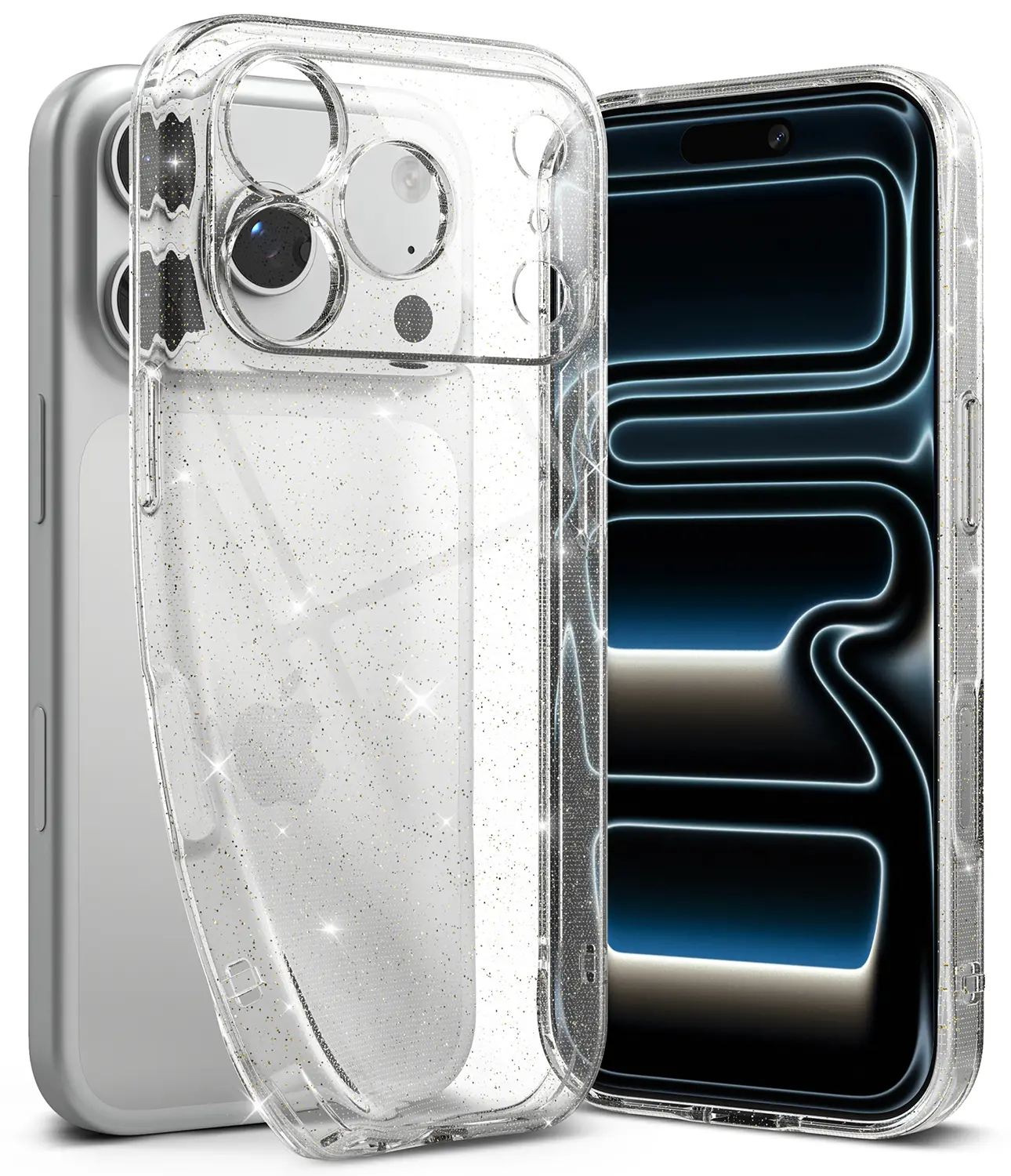 Air Case iPhone 18 Pro Glitter Clear