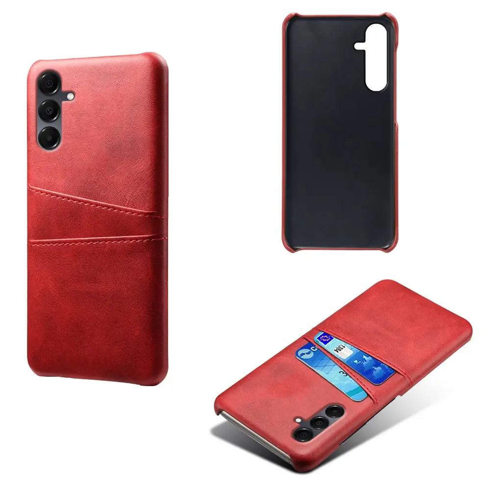 Card Slots Case Samsung Galaxy A16 Röd