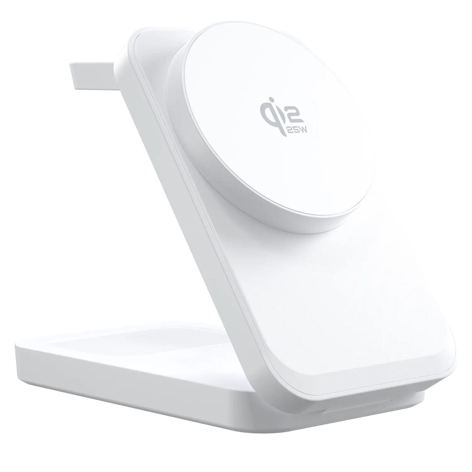 3-i-1 Foldable Qi2.2 25W Laddningsstation MagSafe Vit