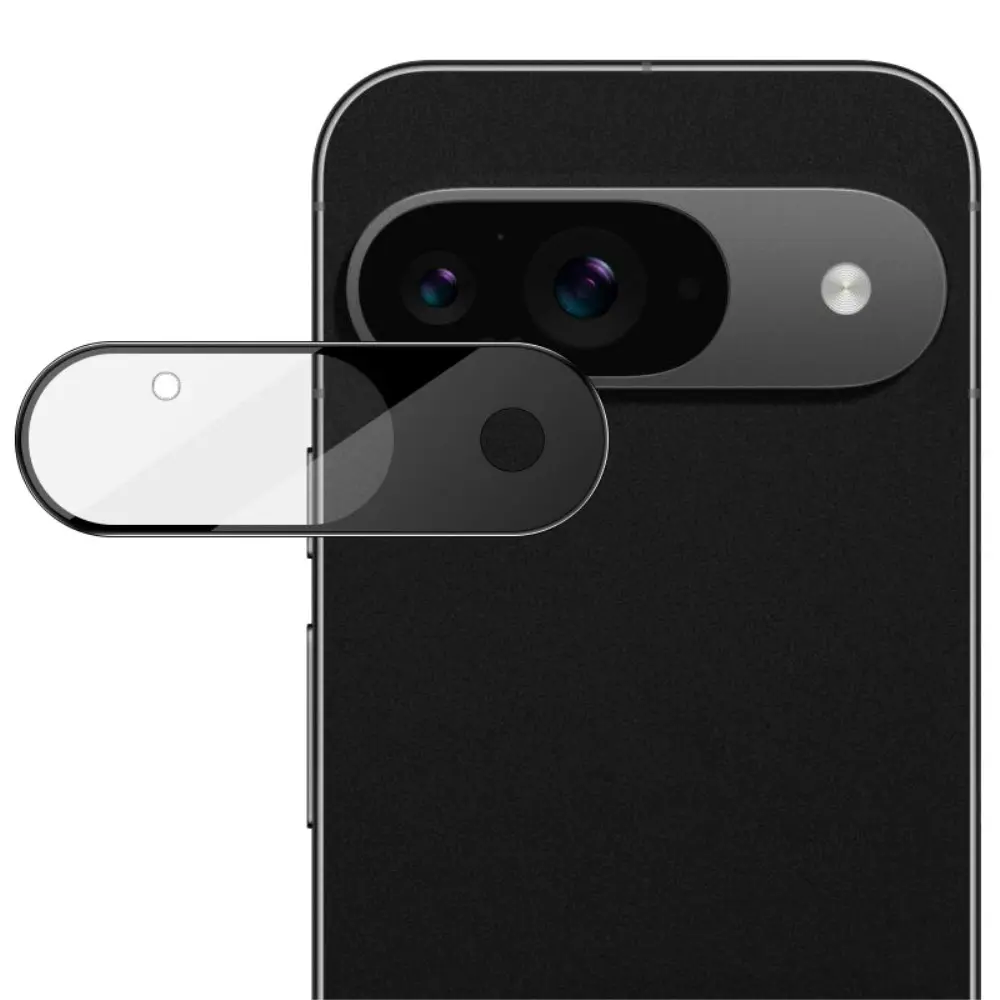 Härdat Glas 0.2mm Linsskydd Google Pixel 9 Svart