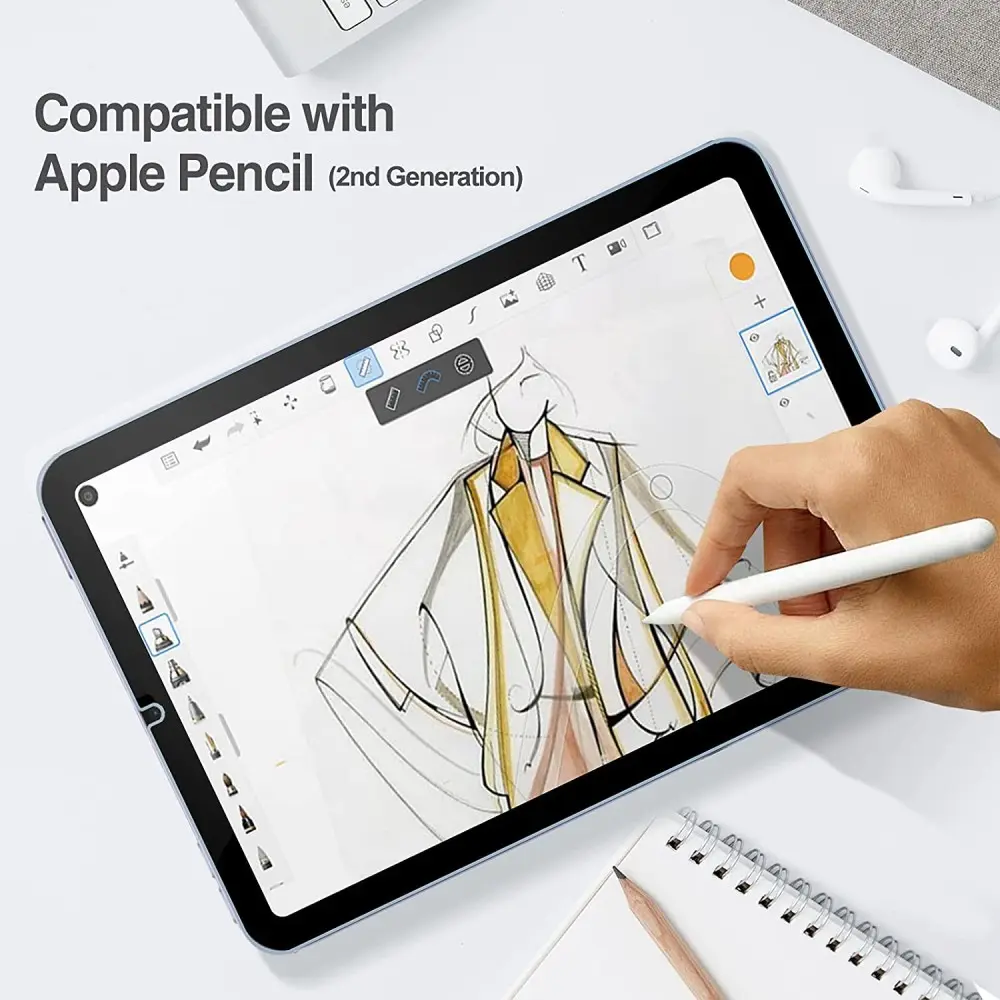 Härdat Glas 0.3mm Skärmskydd Apple iPad Mini 7th Gen (2024)