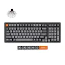 K4 MAX Tri-Mode Hot Swap QMK/VIA Trådløst gamingtastatur, Super Brown