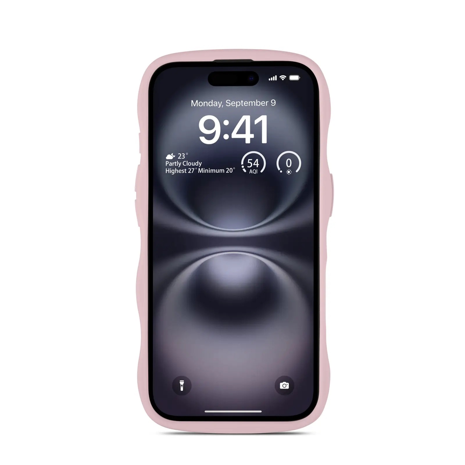 The Wave Case iPhone 17 Rosa