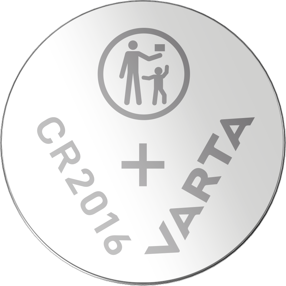 Litium Knappcellsbatteri CR2016 (4-pack)