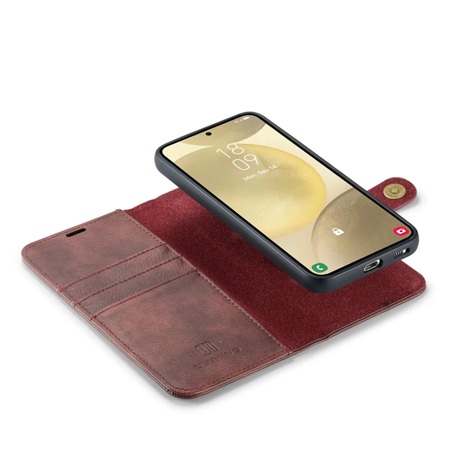 Magnet Wallet Samsung Galaxy S25 Red