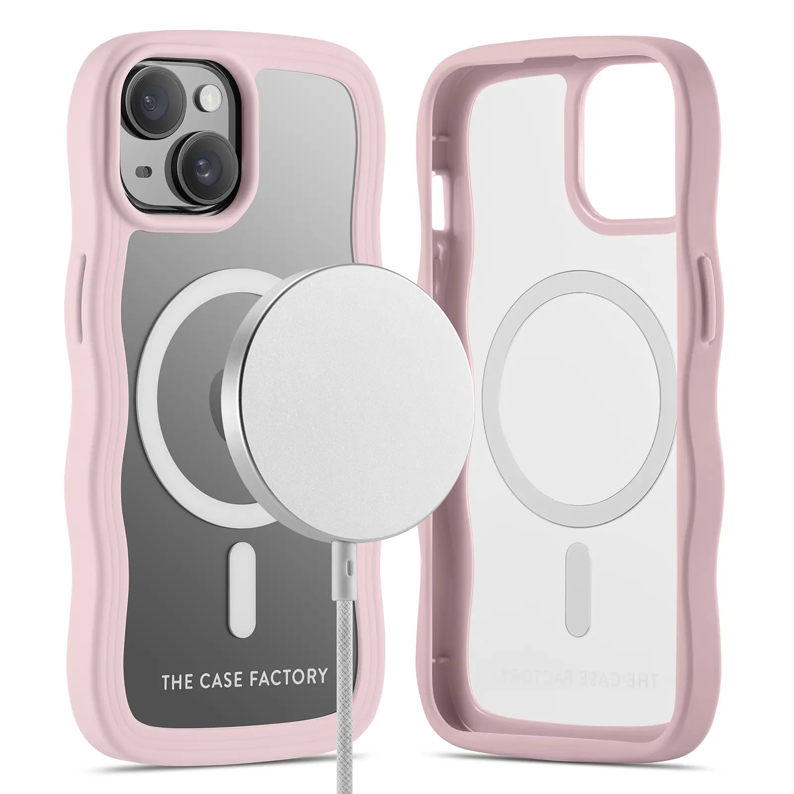 The Wave Mag Case iPhone 13 Rosa