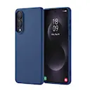 TPU Cover Samsung Galaxy S25 Edge Mørkeblå