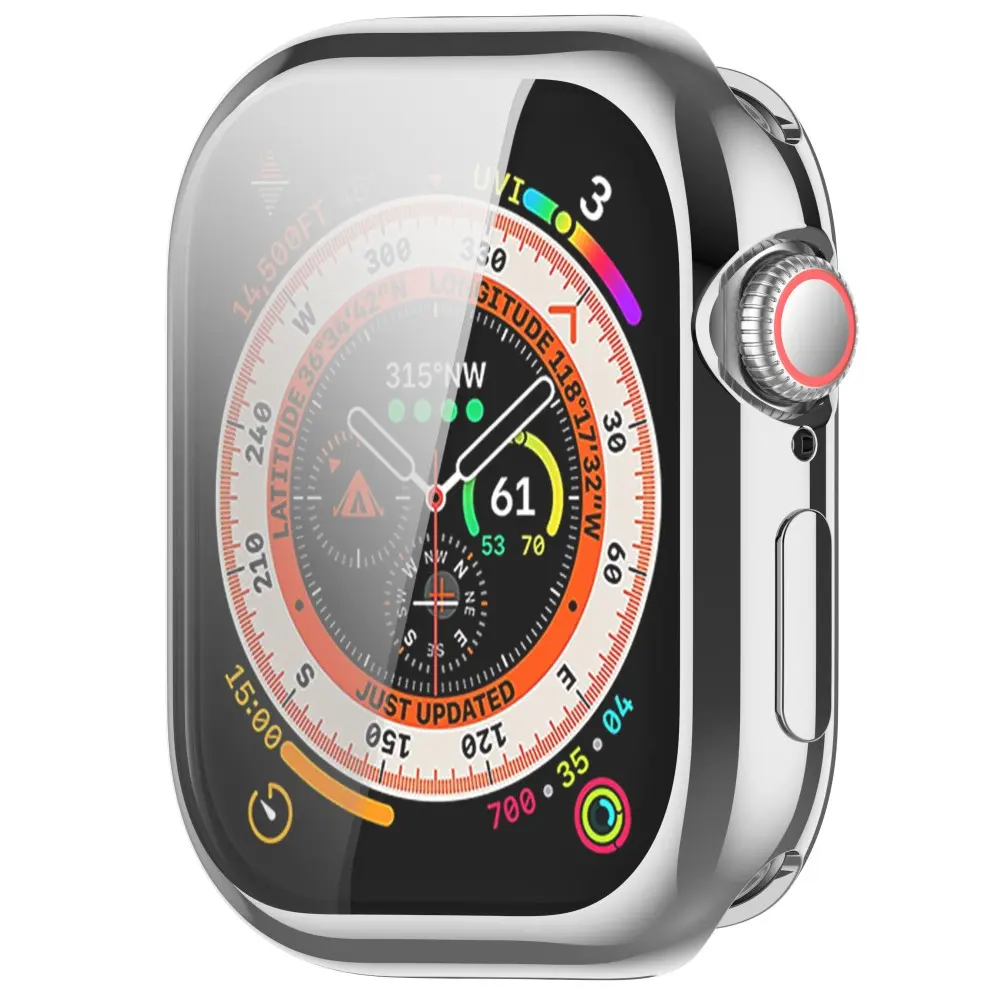 Full Protection Case Apple Watch Series 11 46mm silver