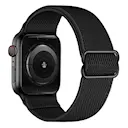 Apple Watch Ultra 49mm 1st Gen Armbånd i elastik, Sort