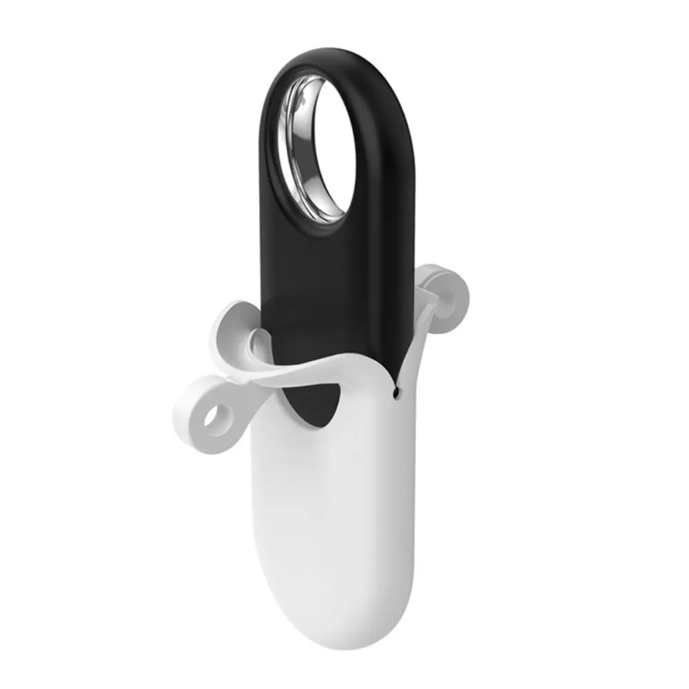 Nyckelring Silikon Samsung Galaxy SmartTag 2 Vit