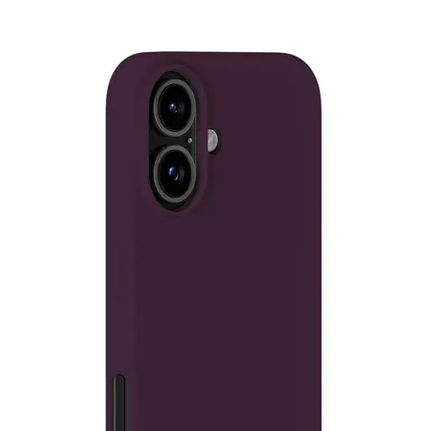 Silikonskal iPhone 16 Deep Plum