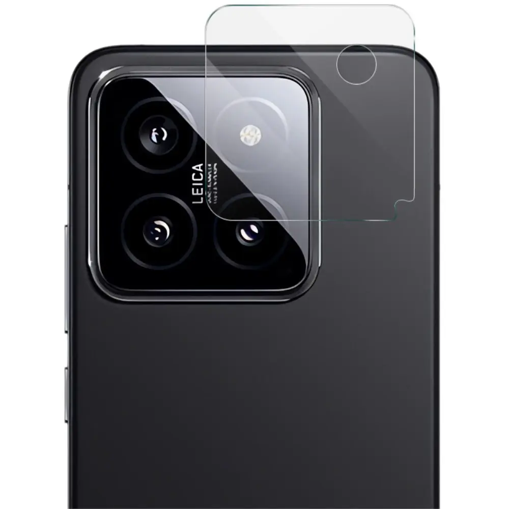 2-pack Härdat Glas Linsskydd Xiaomi 14 Genomskinlig