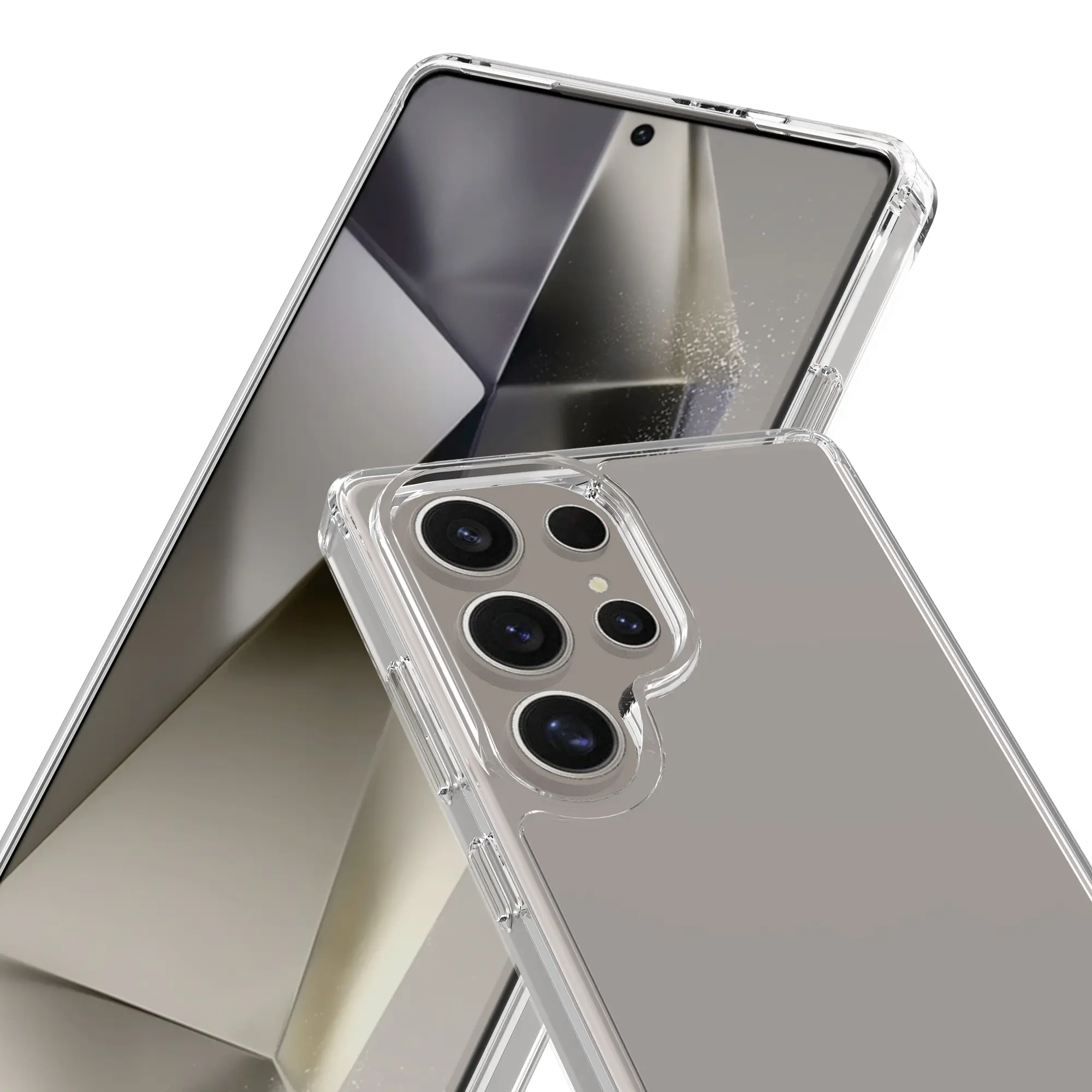 Hybridskal Samsung Galaxy S25 Ultra Genomskinlig
