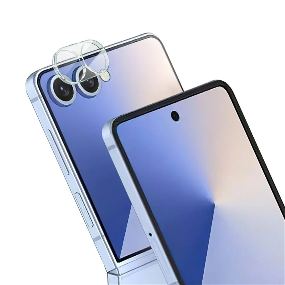 Härdat Glas 0.2mm Linsskydd Samsung Galaxy Z Flip 8 Genomskinlig