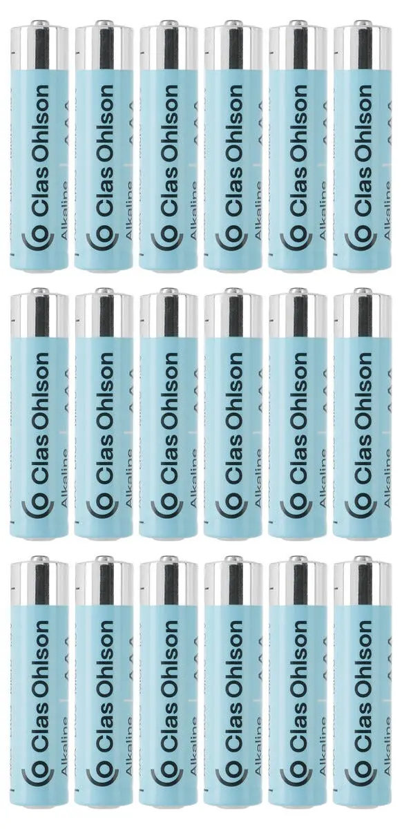 Alkaliskt AAA-batteri LR03 (18-pack)