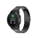 Garmin Approach S62 Stilrent linkarmbånd i metal, Sort